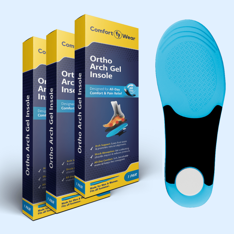 Ortho Arch Gel Support Insoles - ComfortWear