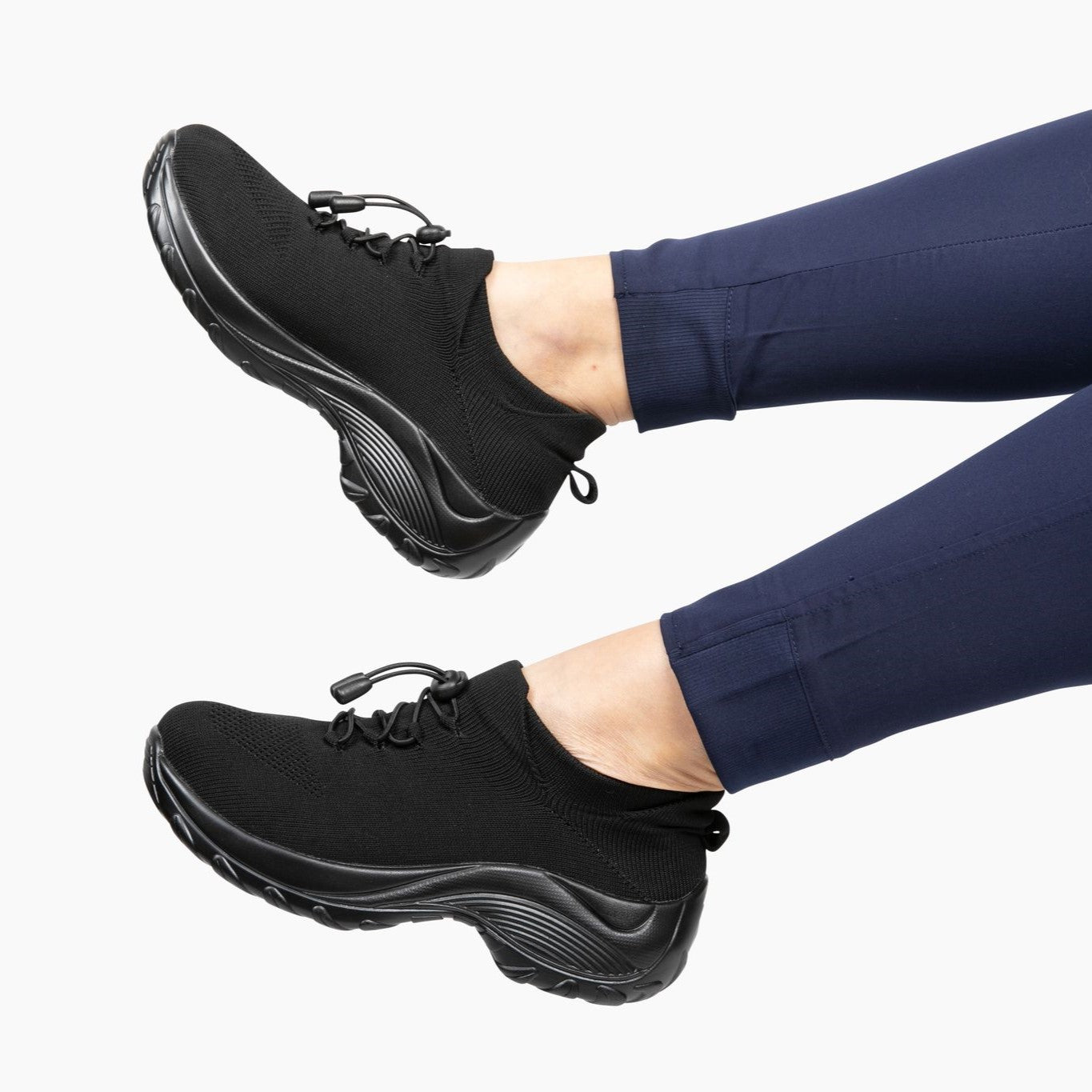 Ortho Chaussures extensibles et amorties - Noir/Violet