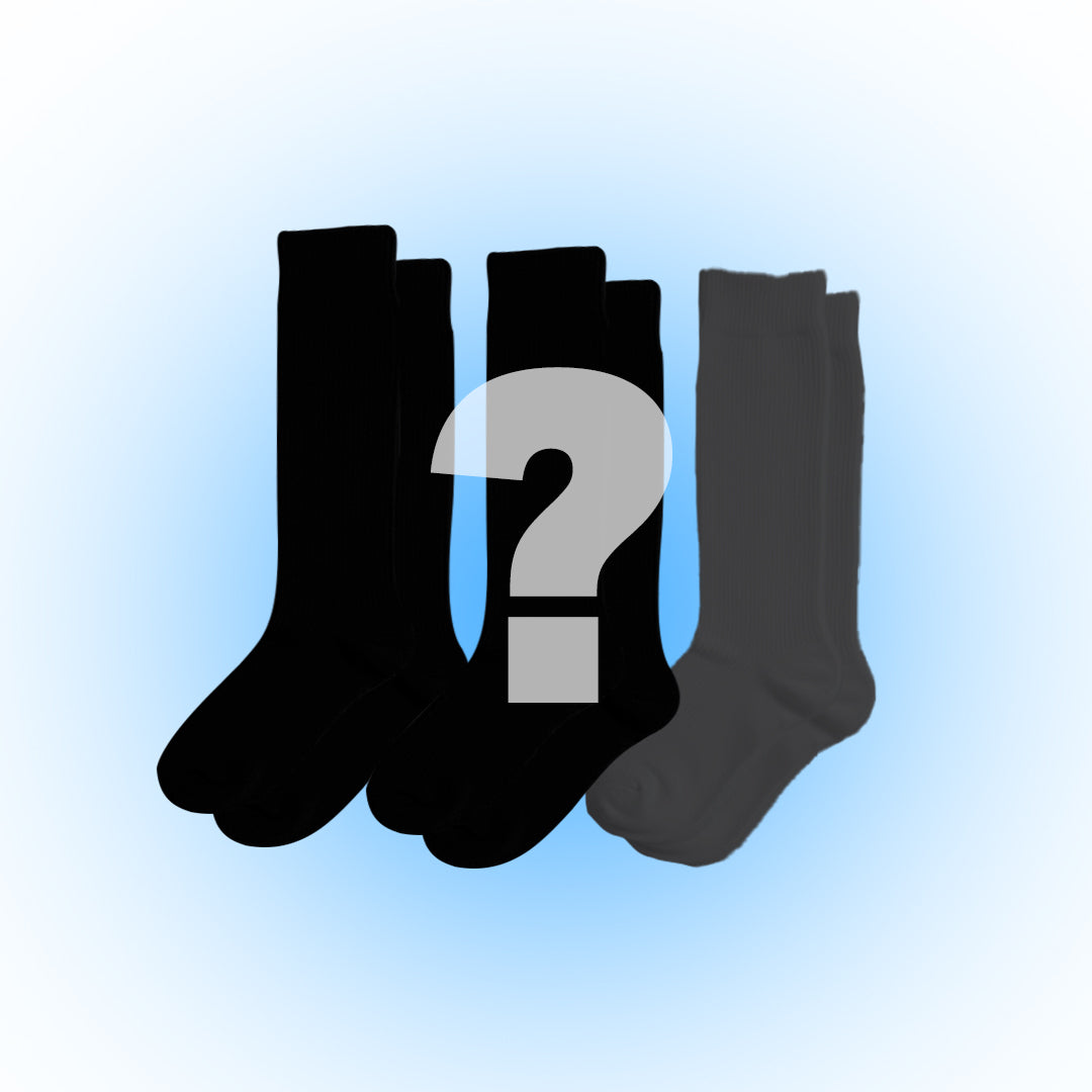 Lot de 3 (Mystère) chaussettes ultra extensibles