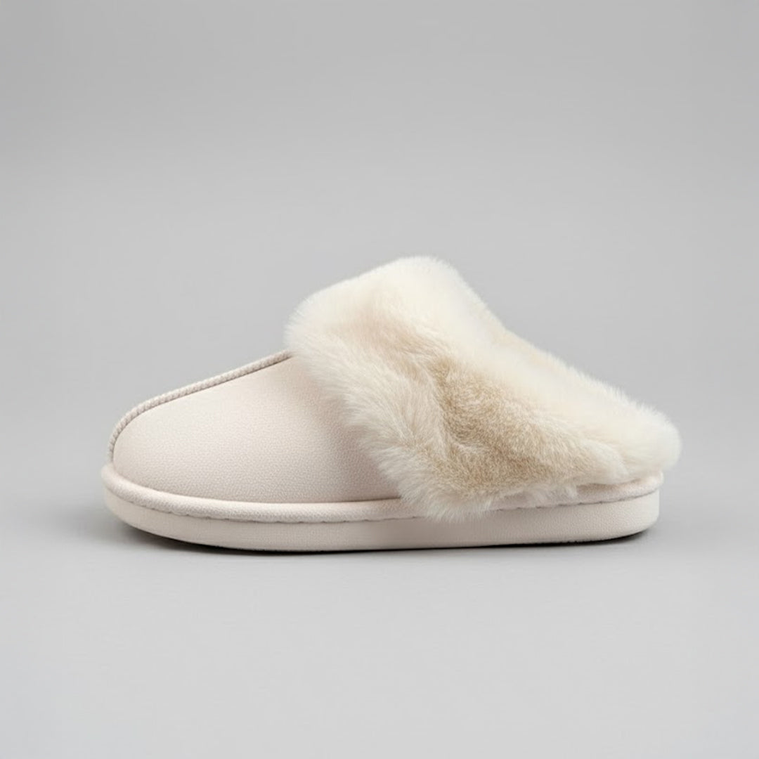 Pantoufles Cozy Jane - Crème