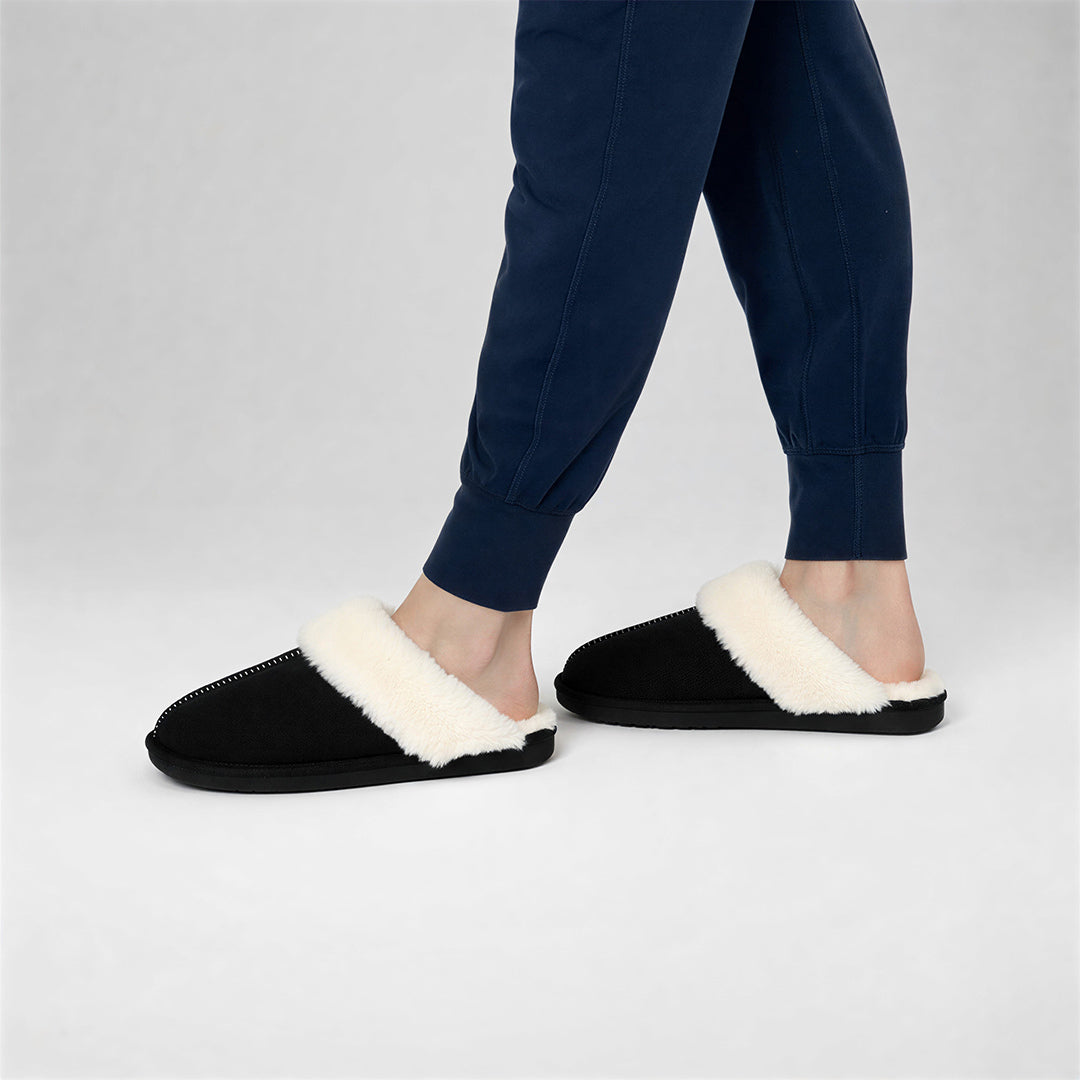 Pantoufles Cozy Jane - Noir