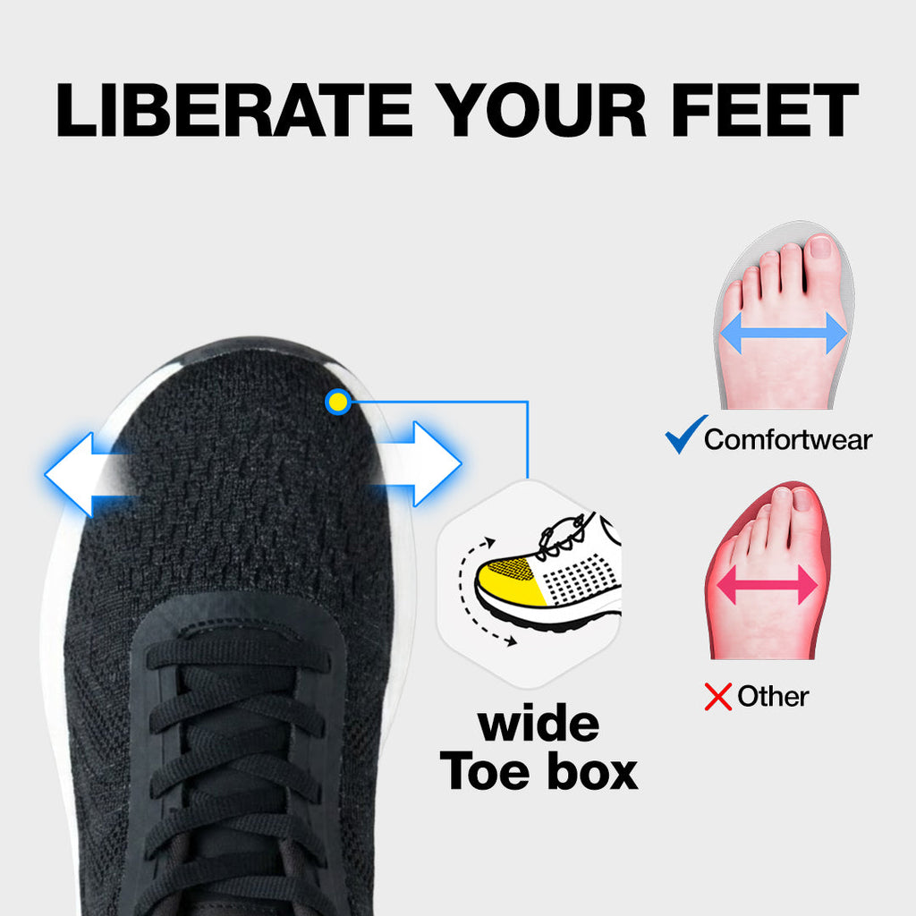 Flow Chaussures mains libres - Noir/Blanc