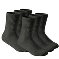 Lot de 6 Chaussettes rembourrées (Noir)