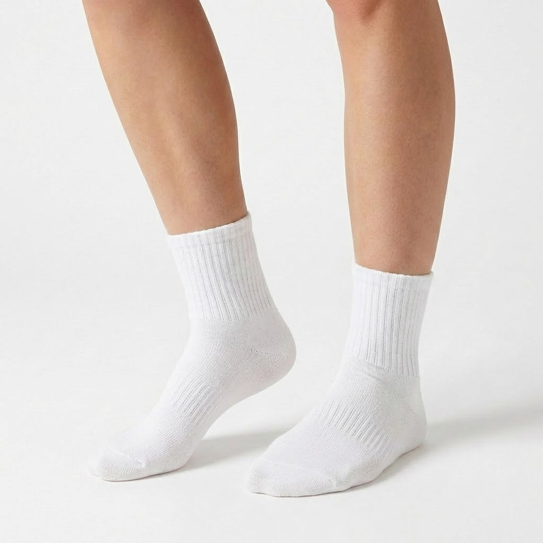 Lot de 3 Chaussettes rembourrées (Blanc)