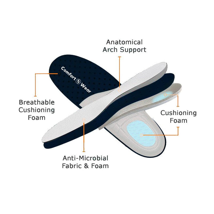 Ortho Breathable Chaussures de tous les jours - Noir