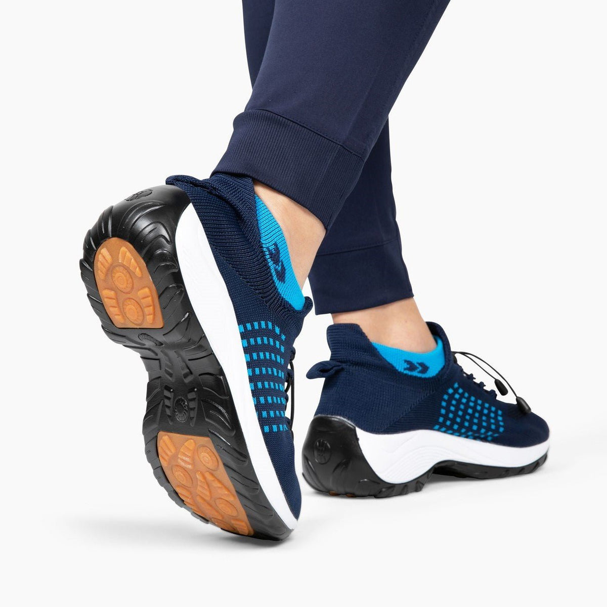 Ortho Chaussures extensibles et amorties - Noir/Violet