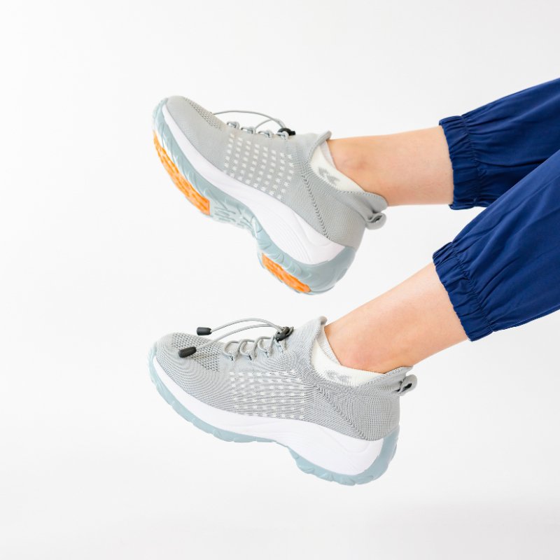 Ortho Chaussures extensibles et amorties - Gris arctique