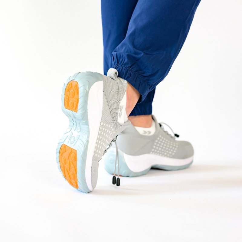 Ortho Chaussures extensibles et amorties - Gris arctique