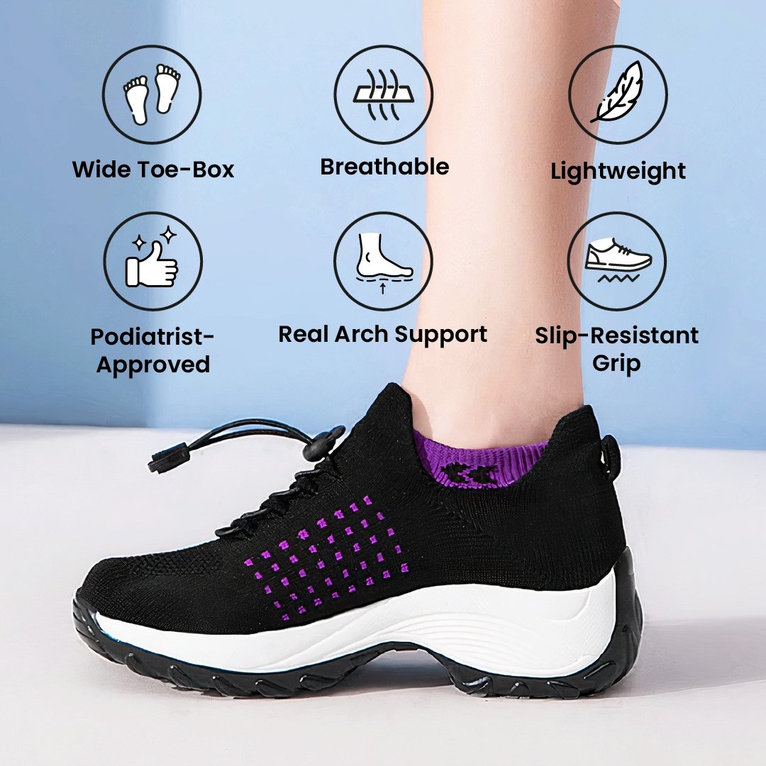 Ortho Chaussures extensibles et amorties - Foot pain relief