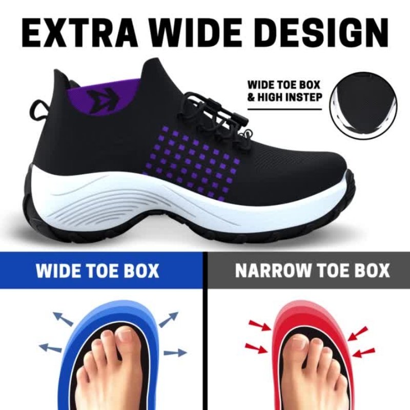Ortho Chaussures extensibles et amorties - Foot pain relief