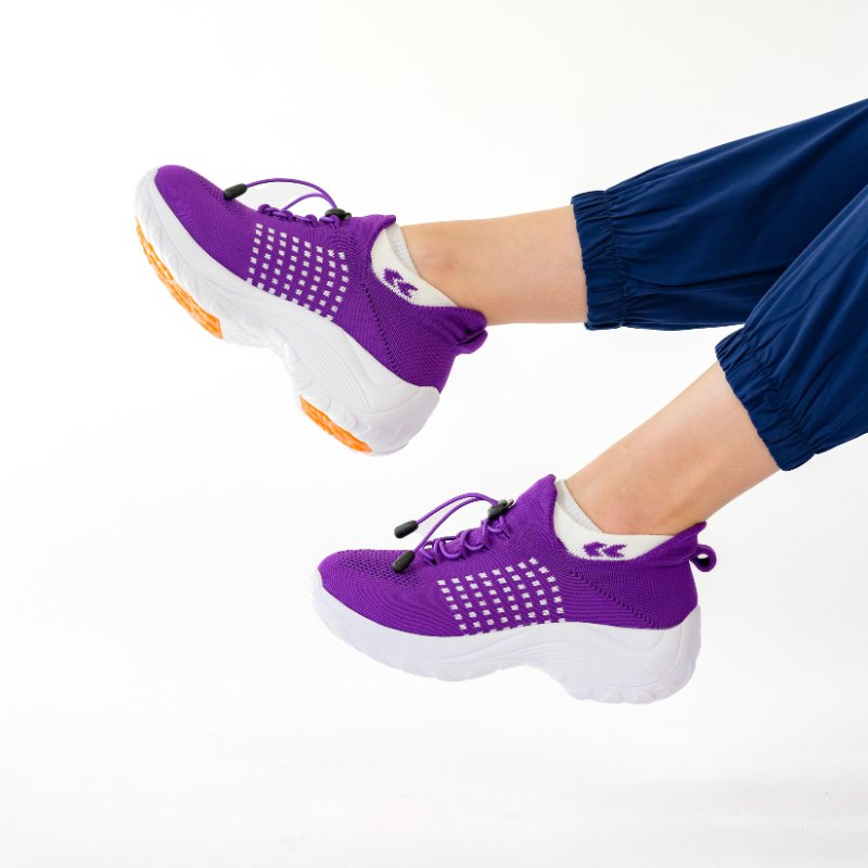 Ortho Chaussures extensibles et amorties - Violet fuchsia