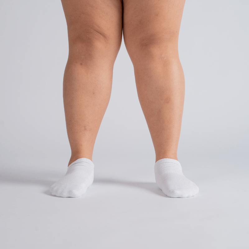 Padded Extra-Stretch Ankle Chaussettes - Blanc