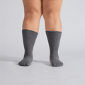 Chaussettes crew rembourrées ultra extensibles - Gris