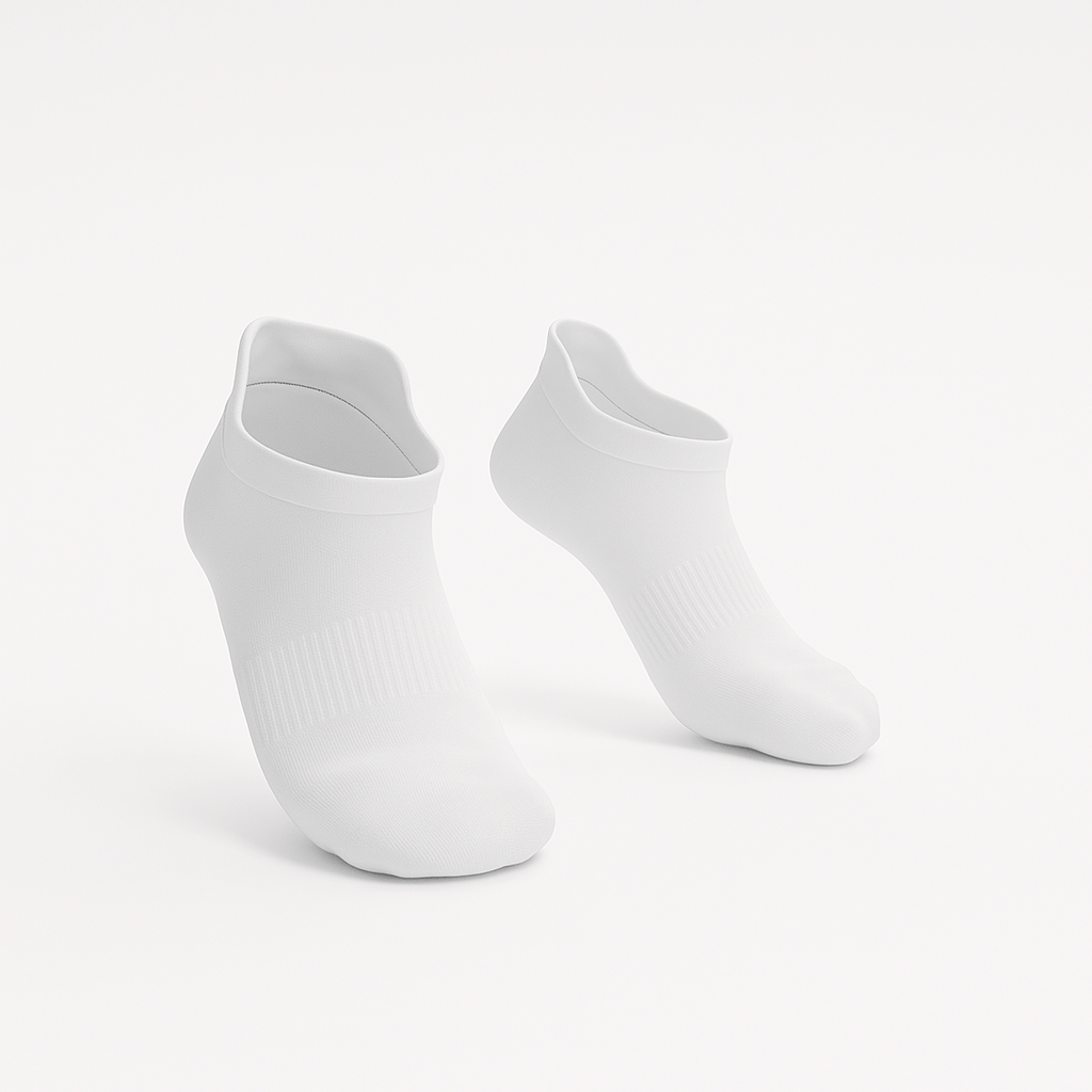 Lot de 3 Padded Extra-Stretch Ankle Chaussettes - Blanc