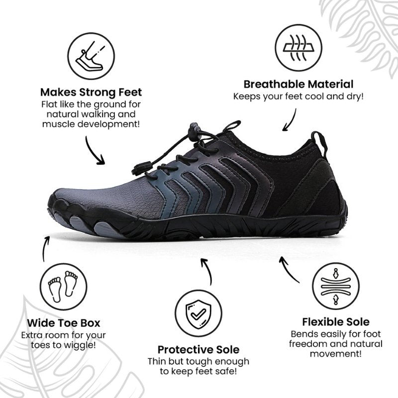 Trail V-Runner Pro - Non-slip barefoot shoes unisex