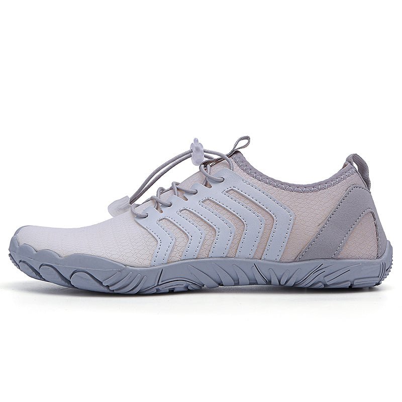 Gray Trail V-Runner Pro - Universal non-slip barefoot shoes